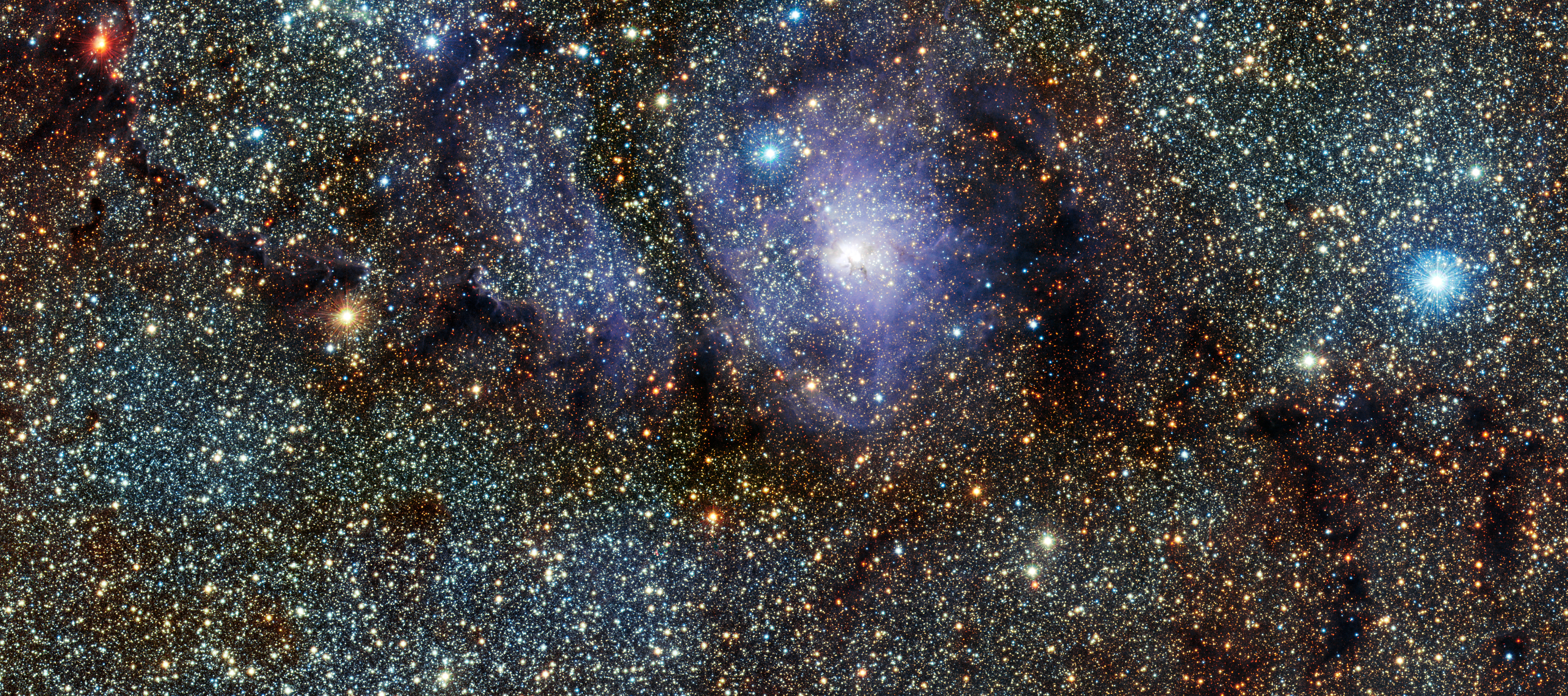 VISTA's infrared view of the Lagoon Nebula (Messier 8).jpg